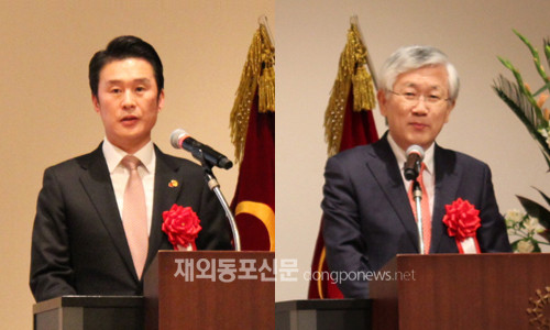 재일본한국인총연합회는 지난 1월 10일 일본 도쿄 게이오플라자호텔 에미넨스홀에서 ‘2020년 신년회’를 개최했다. (사진 재일본한국인연합회)